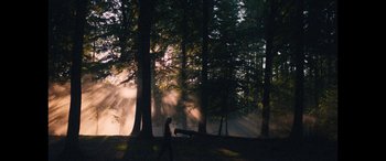 Movie still from “Röyksopp - Profound Mysteries” (2022), directed by Martin De Thurah – Extreme Wide shot, Low angle