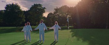 Movie still from “Röyksopp - Profound Mysteries” (2022), directed by Martin De Thurah – Wide shot, Low angle