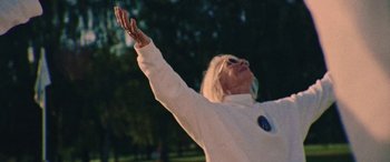 Movie still from “Röyksopp - Profound Mysteries” (2022), directed by Martin De Thurah – Medium shot, Low angle