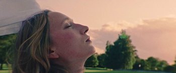 Movie still from “Röyksopp - Profound Mysteries” (2022), directed by Martin De Thurah – Close Up shot, Low angle