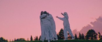 Movie still from “Röyksopp - Profound Mysteries” (2022), directed by Martin De Thurah – Wide shot, High angle