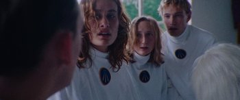 Movie still from “Röyksopp - Profound Mysteries” (2022), directed by Martin De Thurah – Medium shot, Low angle