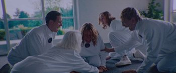 Movie still from “Röyksopp - Profound Mysteries” (2022), directed by Martin De Thurah – Medium shot, High angle