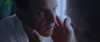 Movie still from “Röyksopp - Profound Mysteries” (2022), directed by Martin De Thurah – Extreme Close Up shot, Low angle