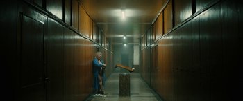 Movie still from “Röyksopp - Profound Mysteries” (2022), directed by Martin De Thurah – Wide shot, Low angle