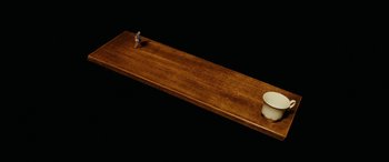 Movie still from “Röyksopp - Profound Mysteries” (2022), directed by Martin De Thurah – Extreme Wide shot, Overhead angle