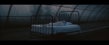 Movie still from “Röyksopp - Profound Mysteries” (2022), directed by Martin De Thurah – Wide shot, Overhead angle