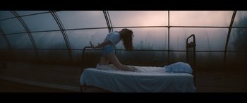 Movie still from “Röyksopp - Profound Mysteries” (2022), directed by Martin De Thurah – Wide shot, Low angle