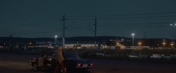 Movie still from “Röyksopp - Profound Mysteries” (2022), directed by Martin De Thurah – Extreme Wide shot, Low angle