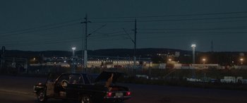 Movie still from “Röyksopp - Profound Mysteries” (2022), directed by Martin De Thurah – Extreme Wide shot, Low angle