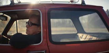 Movie still from “Florence + The Machine - Free” (2022), directed by Autumn de Wilde – Close Up shot, Low angle