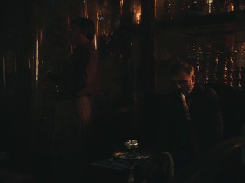 Movie still from “Marina Satti - Yiati Pouli M” (2022), directed by Alexis Gómez – Wide shot, High angle