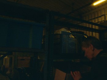 Movie still from “Stephan Moccio - Halston” (2022), directed by João Retorta – Medium shot, Low angle