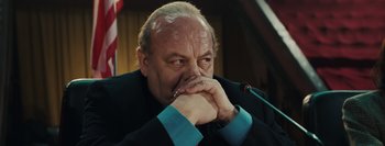 Movie still from “Coldxman - Blasphemy” (2022), directed by Ian Pons Jewell – Close Up shot, Low angle