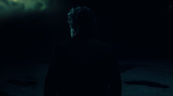 Movie still from “The Weeknd - Gasoline” (2022), directed by Matilda Finn – Medium shot, Low angle