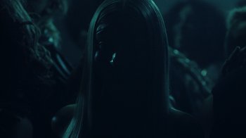 Movie still from “The Weeknd - Gasoline” (2022), directed by Matilda Finn – Extreme Close Up shot, High angle