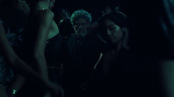 Movie still from “The Weeknd - Gasoline” (2022), directed by Matilda Finn – Medium shot, Low angle