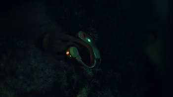 Movie still from “The Weeknd - Gasoline” (2022), directed by Matilda Finn – Extreme Close Up shot, Overhead angle