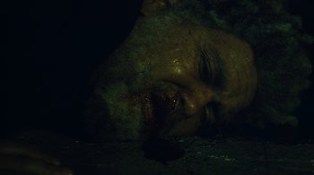 Movie still from “The Weeknd - Gasoline” (2022), directed by Matilda Finn – Extreme Close Up shot, Overhead angle