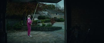 Movie still from “alt-J - Hard Drive Gold” (2022), directed by Newman-Wallace – Wide shot, Low angle