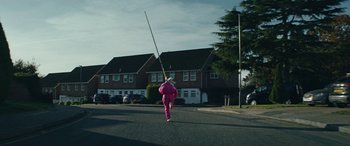 Movie still from “alt-J - Hard Drive Gold” (2022), directed by Newman-Wallace – Wide shot, Low angle