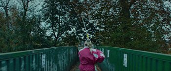 Movie still from “alt-J - Hard Drive Gold” (2022), directed by Newman-Wallace – Wide shot, High angle
