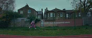 Movie still from “alt-J - Hard Drive Gold” (2022), directed by Newman-Wallace – Extreme Wide shot, Low angle