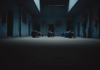 Movie still from “Nego Bala - Sonho” (2021), directed by Douglas Bernardt – Extreme Wide shot, High angle