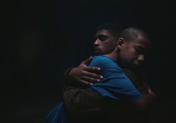 Movie still from “Nego Bala - Sonho” (2021), directed by Douglas Bernardt – Extreme Close Up shot, High angle