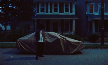 Movie still from “Jurdan Bryant - Enough” (2021), directed by Alonzo Hellerbach – Extreme Wide shot, High angle