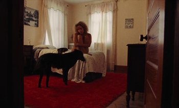 Movie still from “Jurdan Bryant - Enough” (2021), directed by Alonzo Hellerbach – Wide shot, High angle