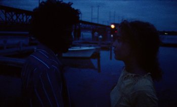 Movie still from “Jurdan Bryant - Enough” (2021), directed by Alonzo Hellerbach – Close Up shot, Over the shoulder angle