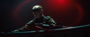 Movie still from “Husky - Invisible” (2021), directed by Evgenii Bakirov – Close Up shot, Low angle
