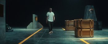 Movie still from “Husky - Invisible” (2021), directed by Evgenii Bakirov – Wide shot, Low angle