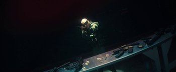 Movie still from “Husky - Invisible” (2021), directed by Evgenii Bakirov – Medium shot, High angle