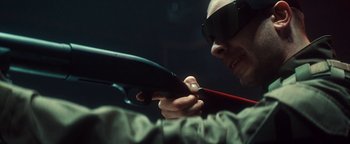 Movie still from “Husky - Invisible” (2021), directed by Evgenii Bakirov – Extreme Close Up shot, Low angle