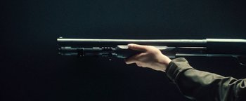 Movie still from “Husky - Invisible” (2021), directed by Evgenii Bakirov – Extreme Close Up shot, Overhead angle