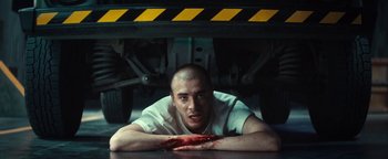 Movie still from “Husky - Invisible” (2021), directed by Evgenii Bakirov – Medium shot, High angle