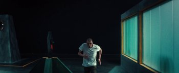 Movie still from “Husky - Invisible” (2021), directed by Evgenii Bakirov – Medium shot, High angle