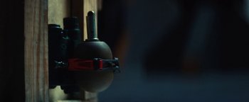 Movie still from “Husky - Invisible” (2021), directed by Evgenii Bakirov – Extreme Close Up shot, Overhead angle