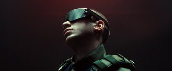 Movie still from “Husky - Invisible” (2021), directed by Evgenii Bakirov – Close Up shot, Low angle