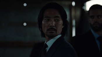 Movie still from “Radiohead - If You Say The Word” (2021), directed by Kasper Häggström – Close Up shot, Low angle