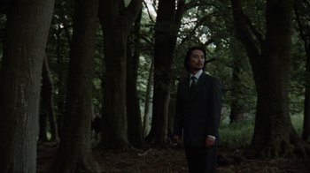 Movie still from “Radiohead - If You Say The Word” (2021), directed by Kasper Häggström – Wide shot, Low angle