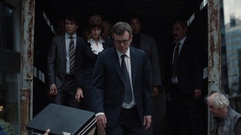 Movie still from “Radiohead - If You Say The Word” (2021), directed by Kasper Häggström – Medium shot, High angle