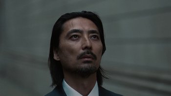 Movie still from “Radiohead - If You Say The Word” (2021), directed by Kasper Häggström – Close Up shot, Low angle