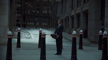 Movie still from “Radiohead - If You Say The Word” (2021), directed by Kasper Häggström – Wide shot, Low angle