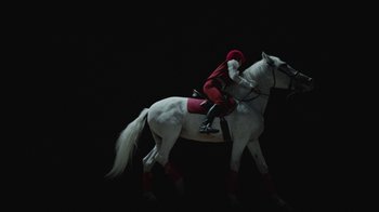 Movie still from “BadBadNotGood - Beside April” (2021), directed by Camille Summers-Valli – Wide shot, Low angle