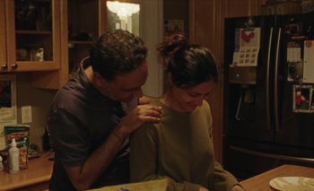 Movie still from “Desirée Dawson - Meet You At The Light” (2021), directed by Alexander Farah – Medium shot, Over the shoulder angle