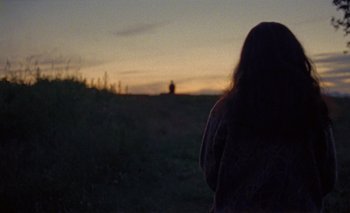 Movie still from “Desirée Dawson - Meet You At The Light” (2021), directed by Alexander Farah – Extreme Wide shot, Low angle