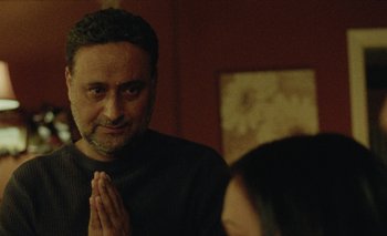Movie still from “Desirée Dawson - Meet You At The Light” (2021), directed by Alexander Farah – Close Up shot, Low angle